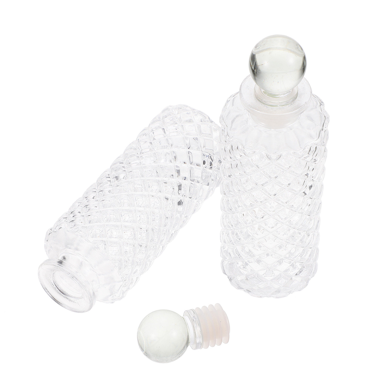 Home And You Fragrance Diffuser - 3Pcs Empty Glass Diffuser Bottles 150Ml
