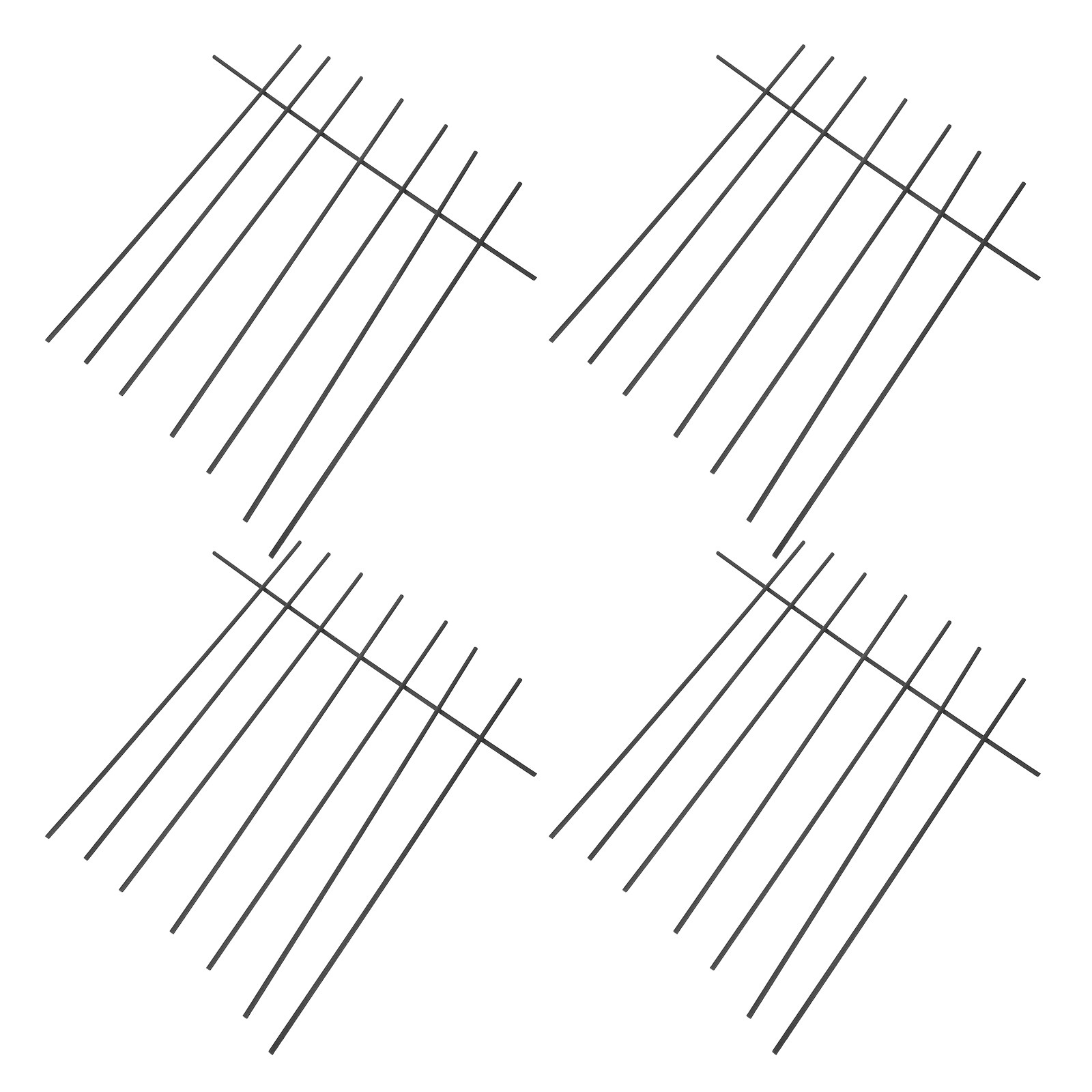 Home And You Fragrance Diffuser - 100Pcs Fibre Reed Diffuser Sticks Black