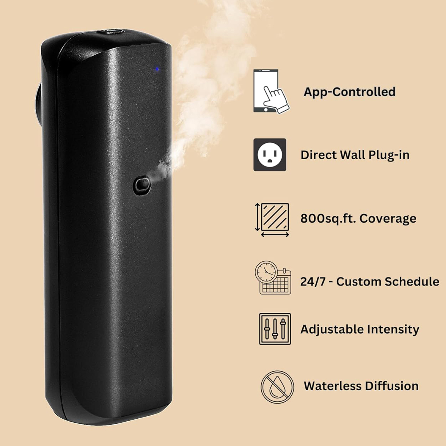 Home Fragrance Collection - Fragrance Diffuser Toilet Automatic Air Freshener