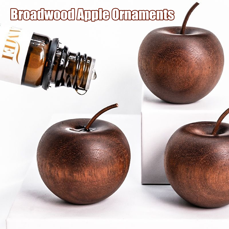 1PCS Of Wooden Apple Shaped Es - Home And You Fragrance Diffuser ulasan dan harga