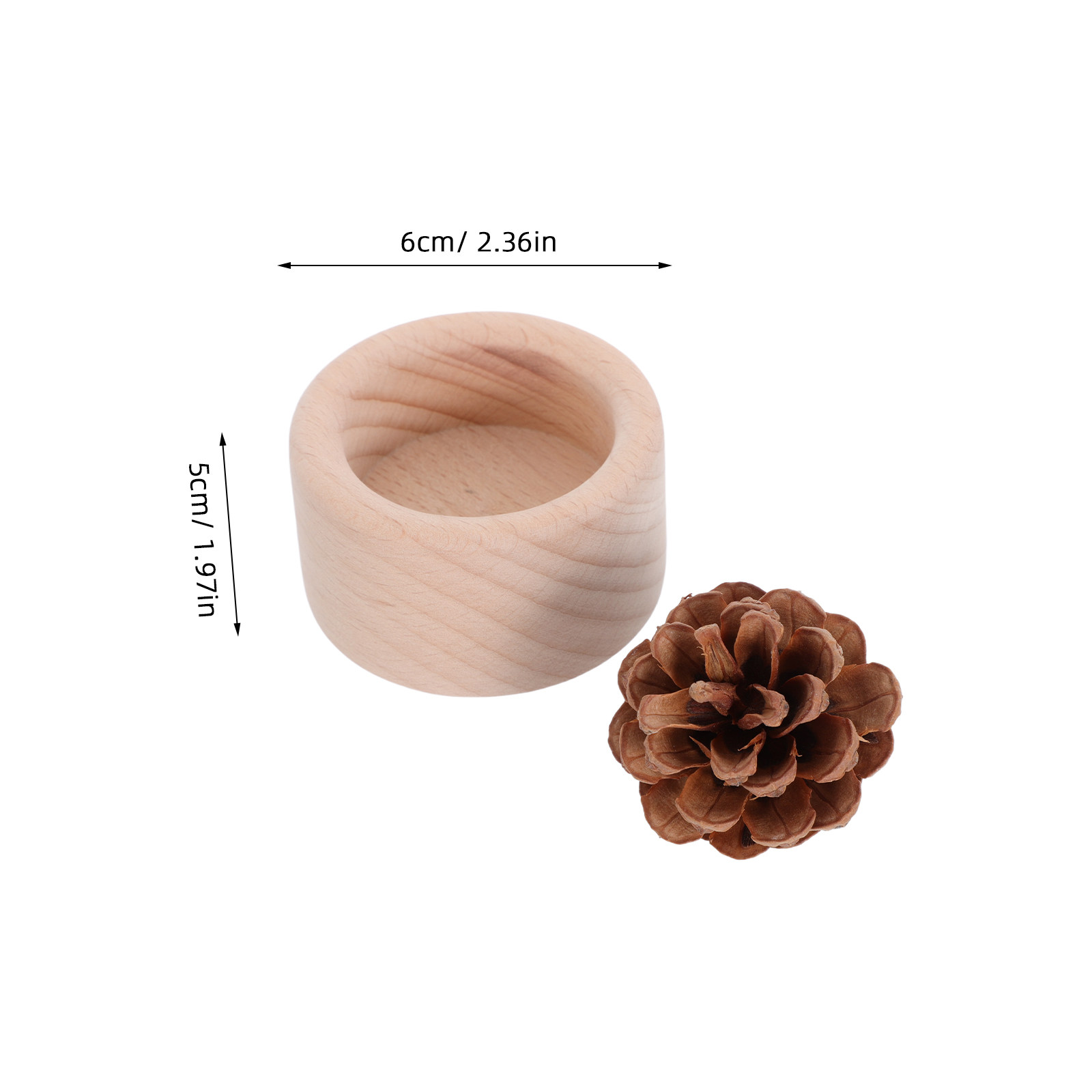 4Pcs Wood Grain Mini Essential - Home And You Fragrance Diffuser ulasan dan harga