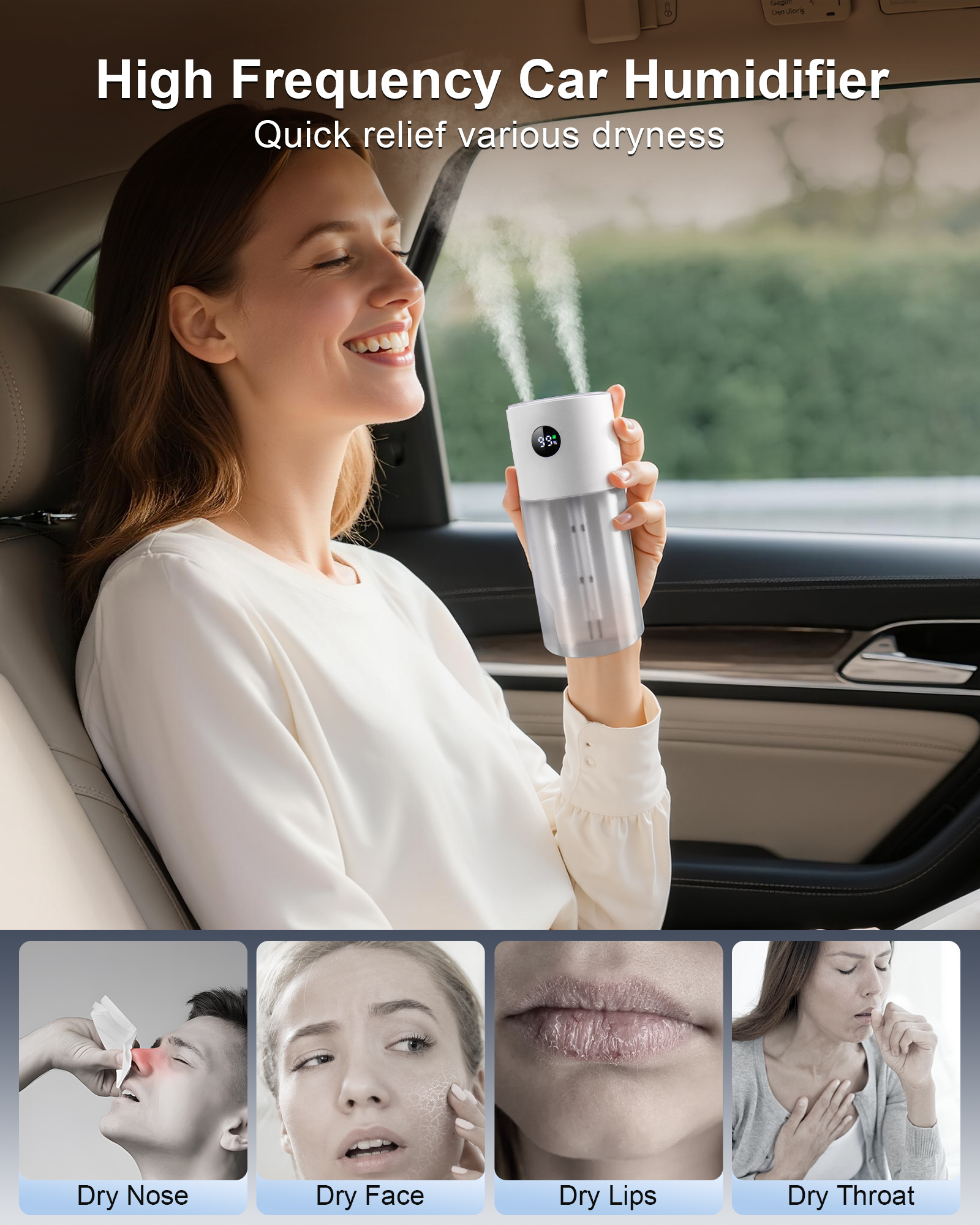 Eary 500ml USB Mini Car Humidi - Home Spray Fragrance ulasan dan harga