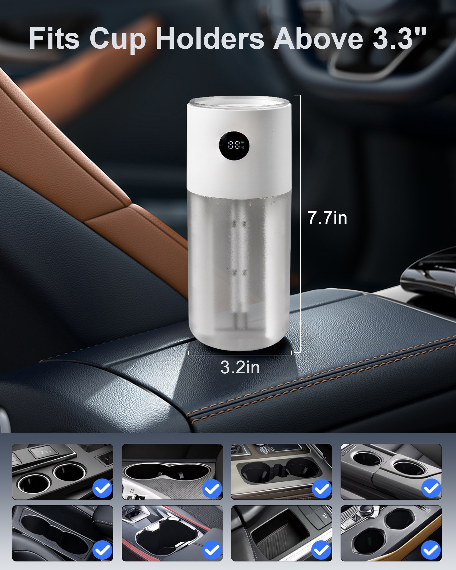 Eary 500ml USB Mini Car Humidi - Home Spray Fragrance ulasan dan harga