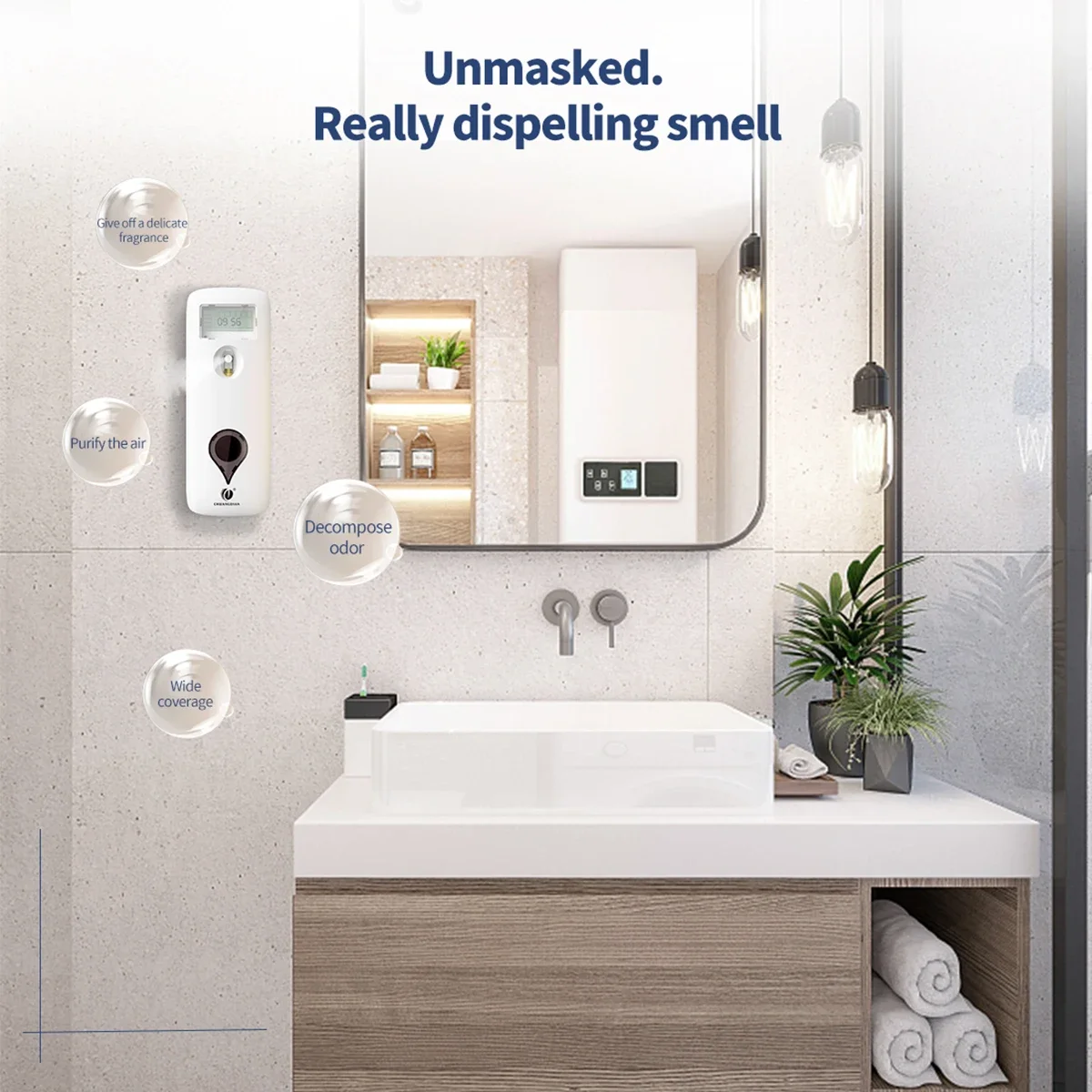 Liquid Air Freshener Dispenser - Home Spray Fragrance ulasan dan harga