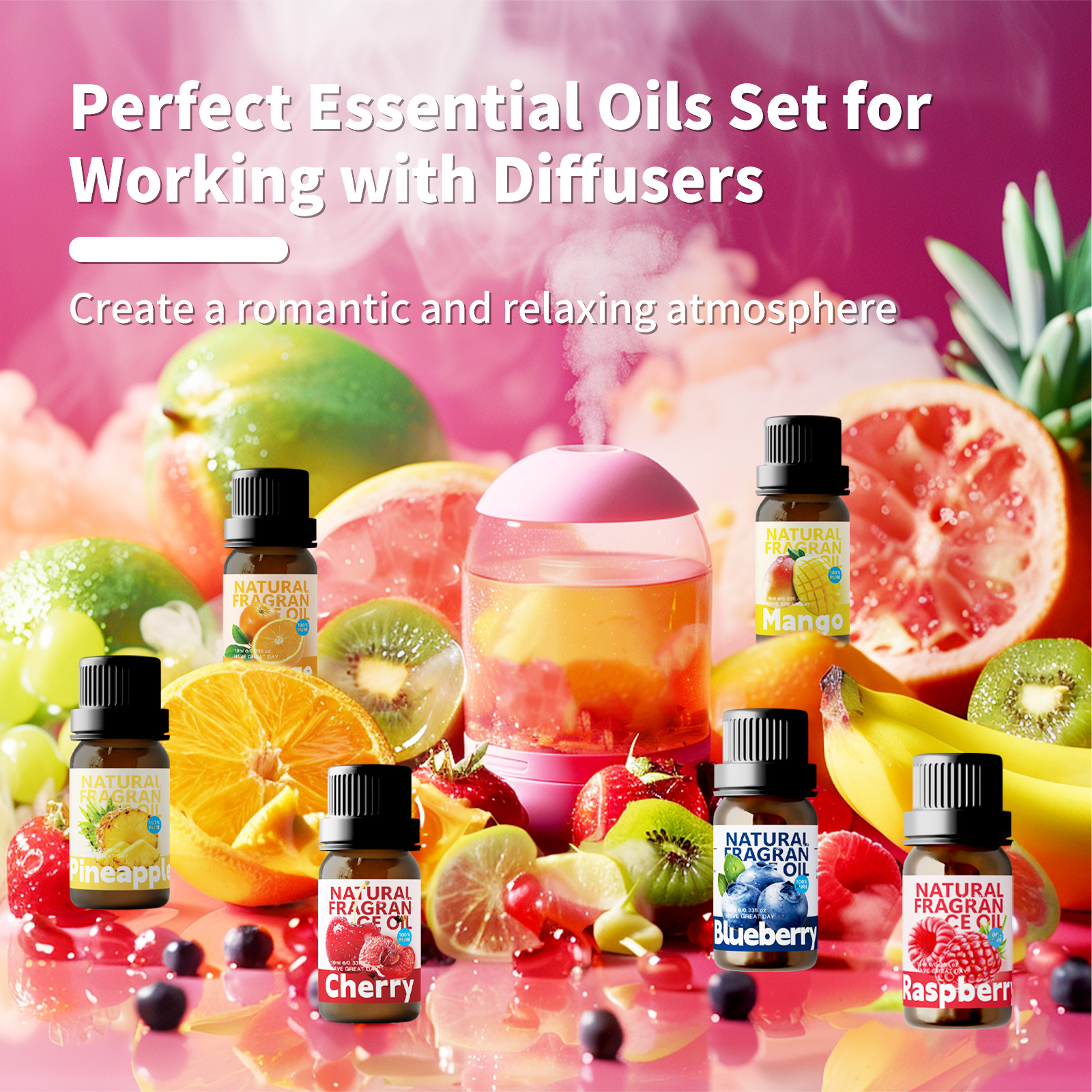 10ml Mango Essential Oils Mang - Home Fragrance Collection ulasan dan harga