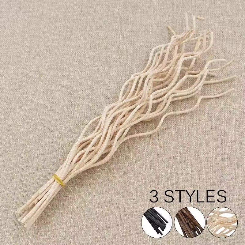 20Pcs Long Wavy Rattan Reed Di - Home Fragrance Collection ulasan dan harga