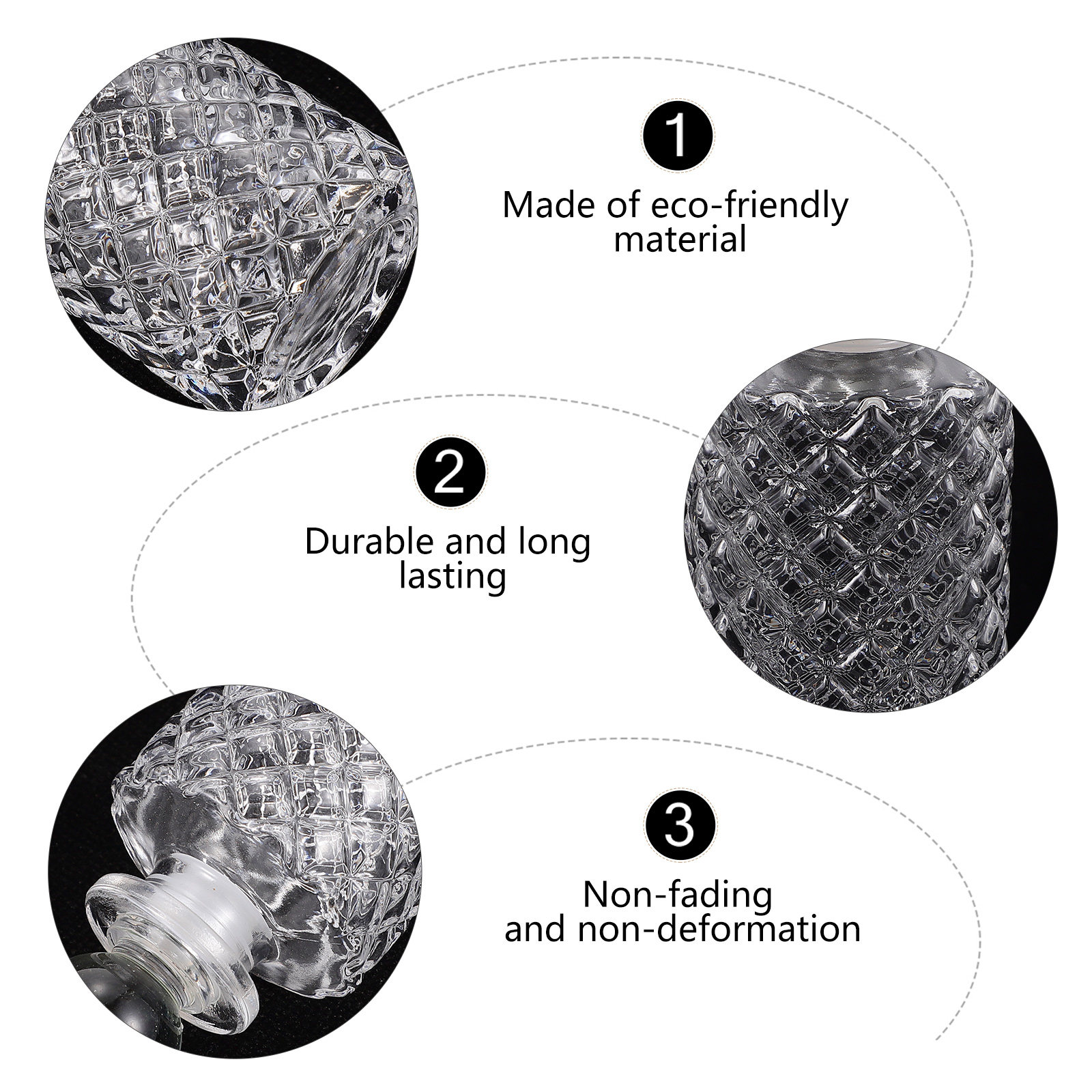 3Pcs Empty Glass Diffuser Bott - Home And You Fragrance Diffuser ulasan dan harga