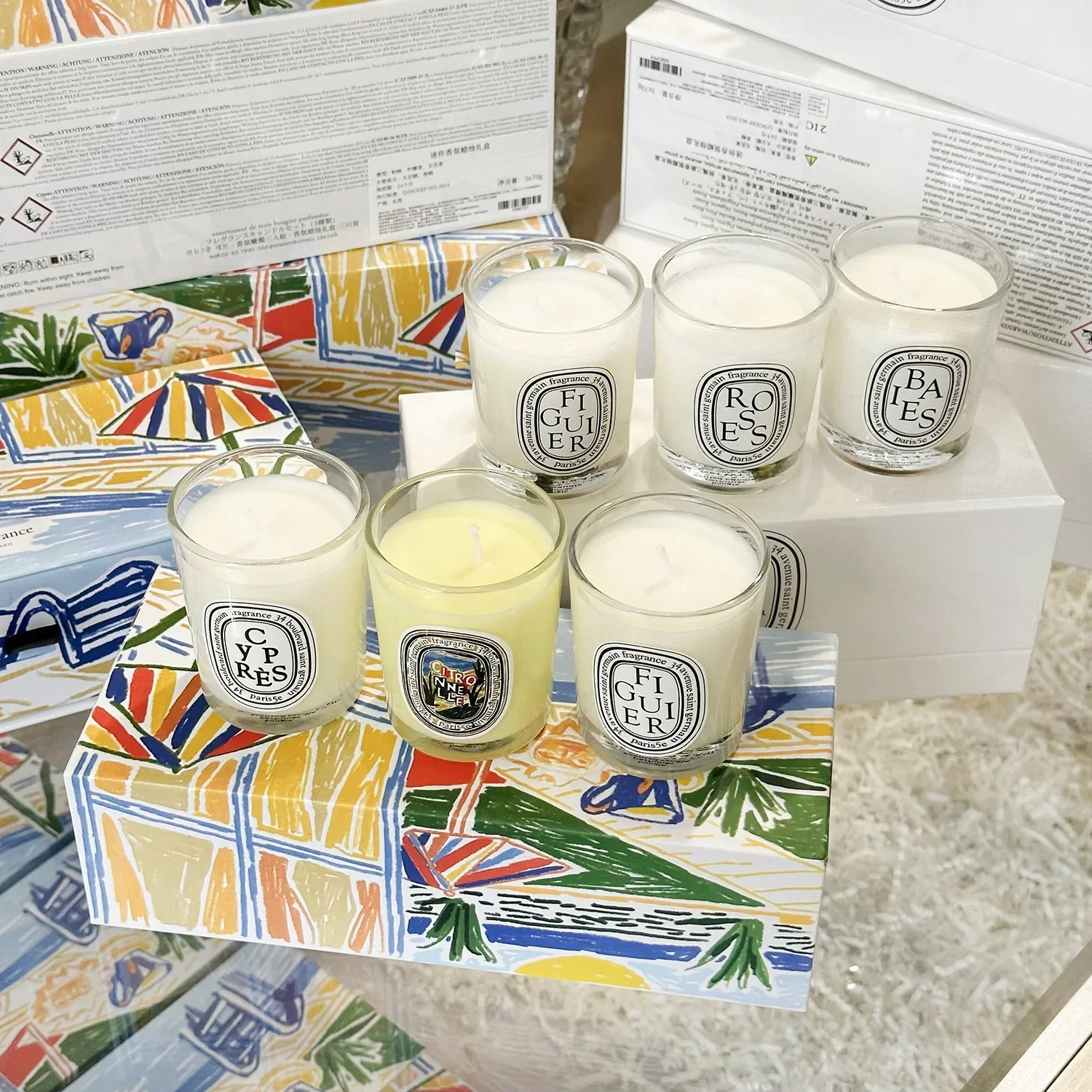 Aromatherapy Candle Natural Pl - Home Fragrance French ulasan dan harga