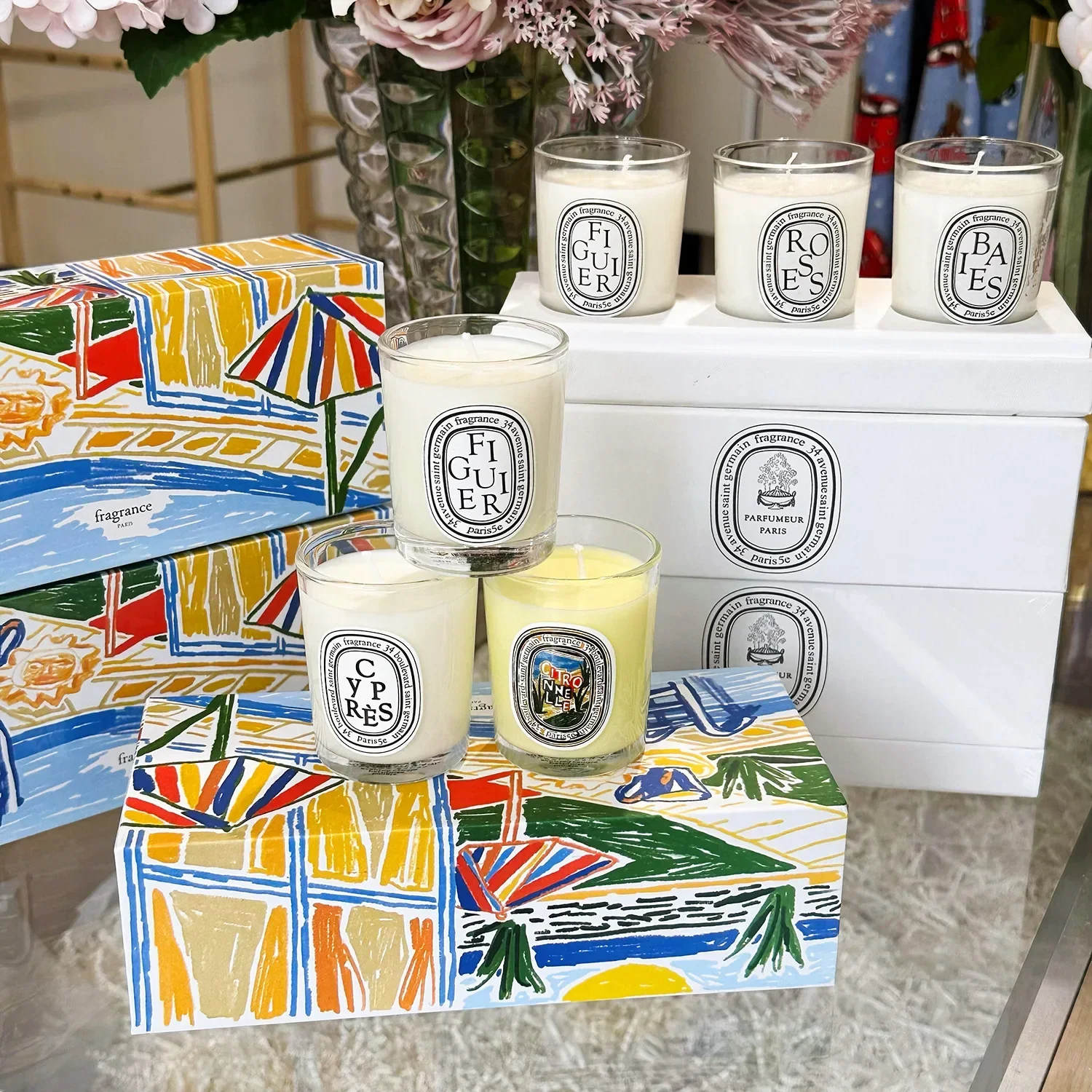 Aromatherapy Candle Natural Pl - Home Fragrance French ulasan dan harga
