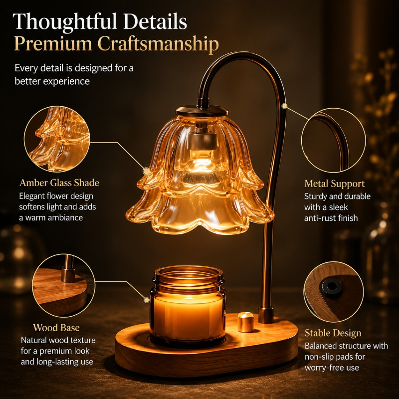 Aromatherapy Lamp  Wax Melting - Home Fragrance French ulasan dan harga