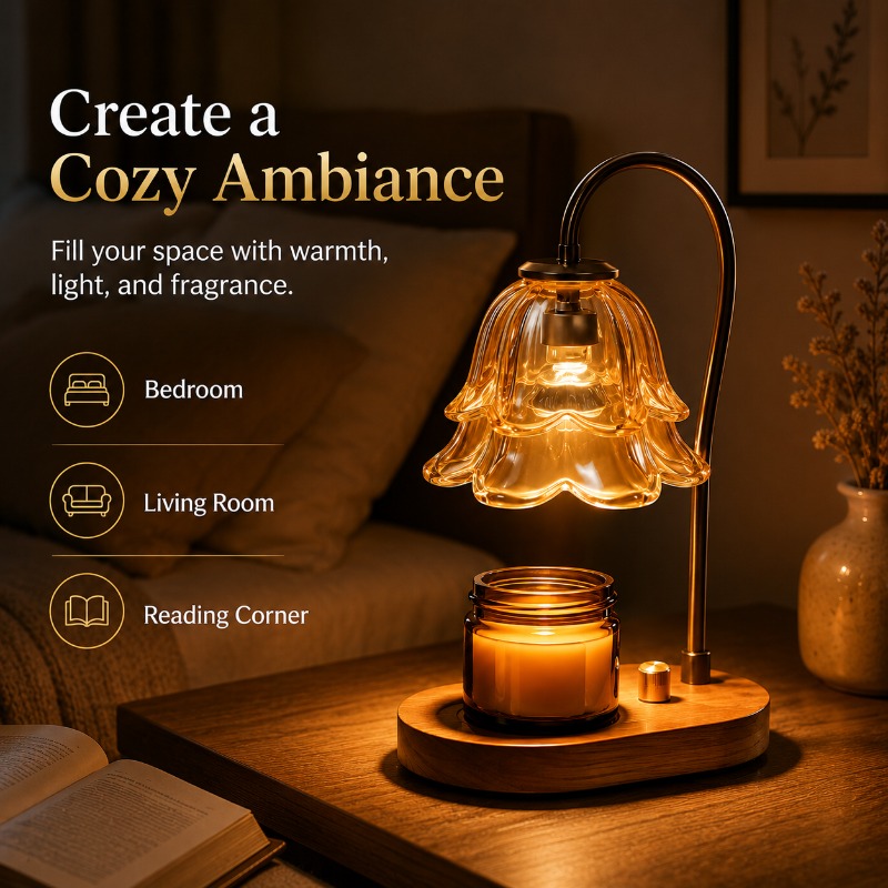 Aromatherapy Lamp  Wax Melting - Home Fragrance French ulasan dan harga