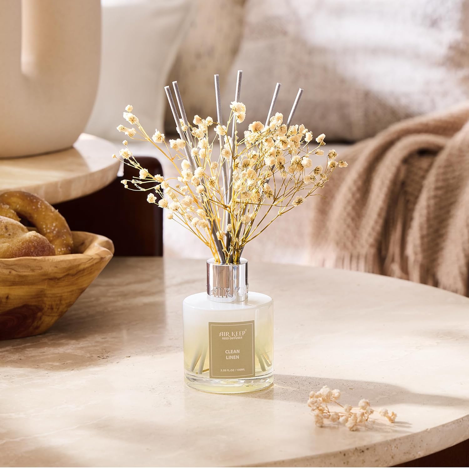 Reed Diffuser Set, 3.38 fl oz  - Home Fragrance Stick ulasan dan harga