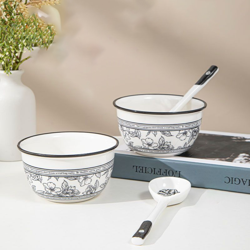 French Style Ceramic Bowl Spoo - Home Fragrance French ulasan dan harga