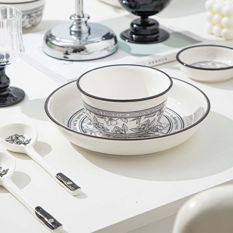 French Style Ceramic Bowl Spoo - Home Fragrance French ulasan dan harga