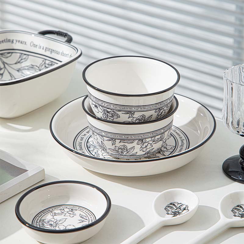 French Style Ceramic Bowl Spoo - Home Fragrance French ulasan dan harga