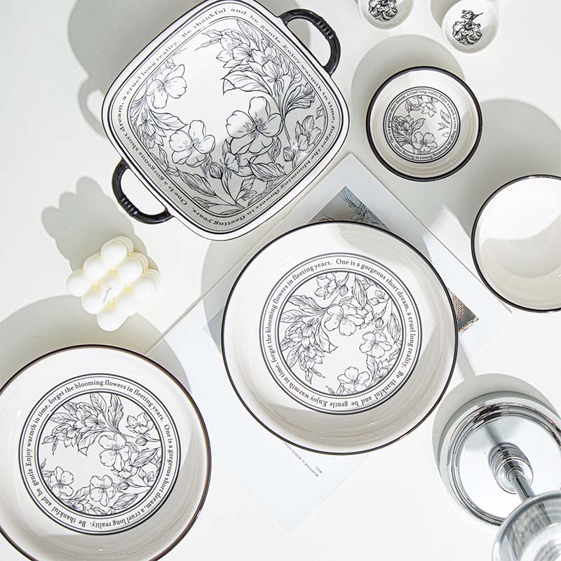 French Style Ceramic Bowl Spoo - Home Fragrance French ulasan dan harga